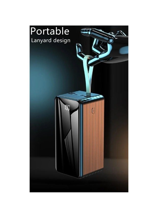 Denx 120000mAh Portable Battery Power Bank – Fast Charging High-Capacity Backup Power, Multi-Port USB Output, Durable Design for Smartphones, Tablets & USB Devices - Image 3